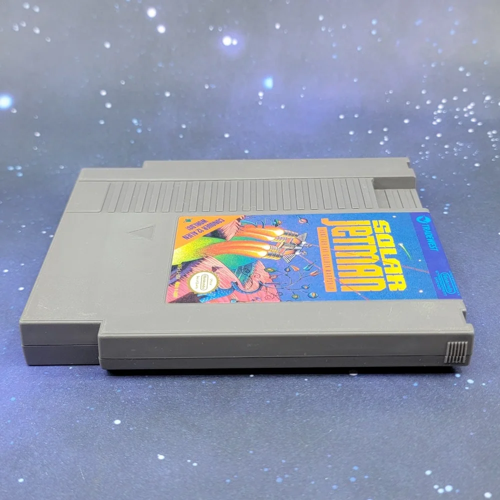 Solar Jetman Hunt for the Golden Warship Nintendo NES Game Cartridge Tradewest